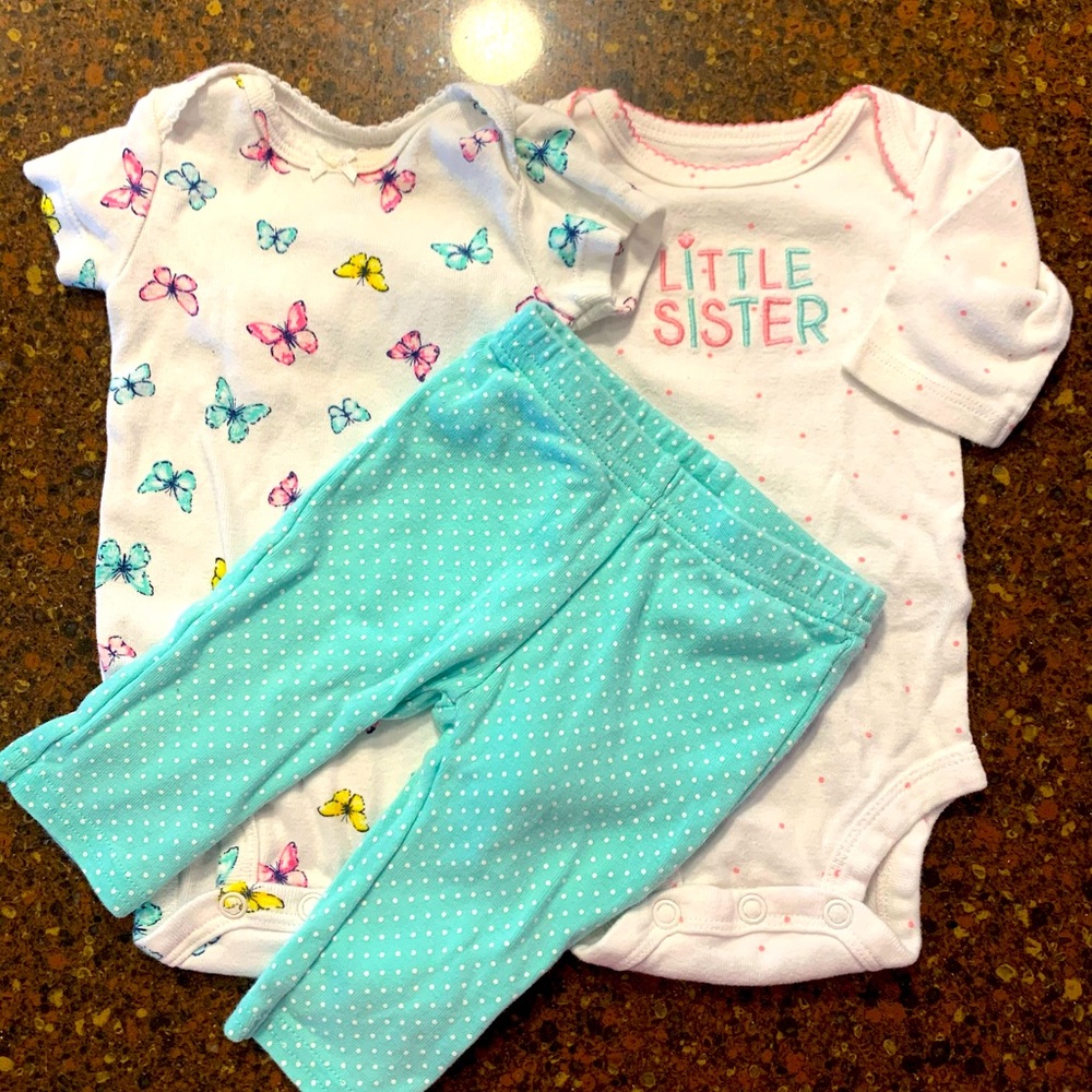 Carters 3 Piece Outfit Set